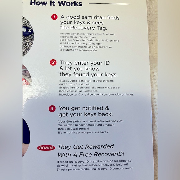 KeySmart Key Recovery Tag/RecoverID - Picture 6 of 9